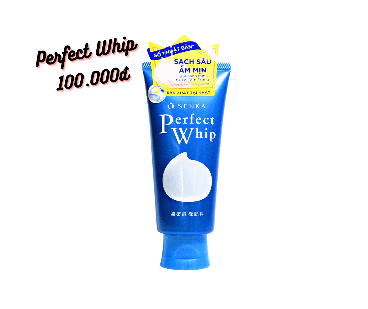 Độ pH của sữa rửa mặt Senka Perfect Whip