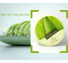 Kem Tẩy Trang The Face Shop Herb Day Cleansing Cream Aloe 150ml