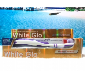 Kem Đánh Răng Smoker Formula Whitening White Glo 15g