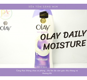 Sữa Tắm Mịn Trắng Da Olay Daily Moisture Body Wash 700ml 